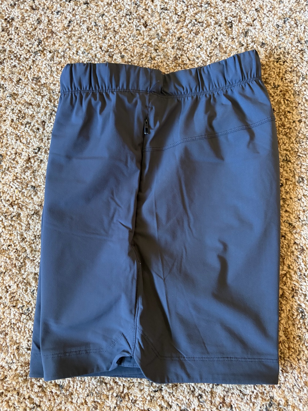 Fabletics Men's Navy Blue Athletic Shorts with Drawstring - Picture 4 of 4